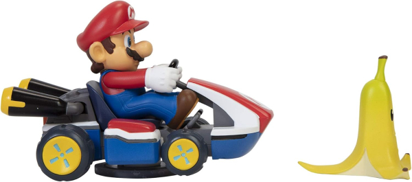 Nintendo MARIOKART Spin Out Kart "Mario" mit Banane